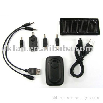 Multi-functional Solar charger for mp3 mp4 and cellphones